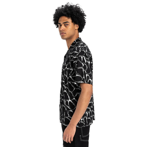 Quiksilver Ανδρικό πουκάμισο Mercury Chrome - Short Sleeves Shirt